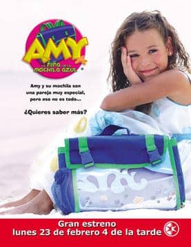 Amy la niña de la mochila azul